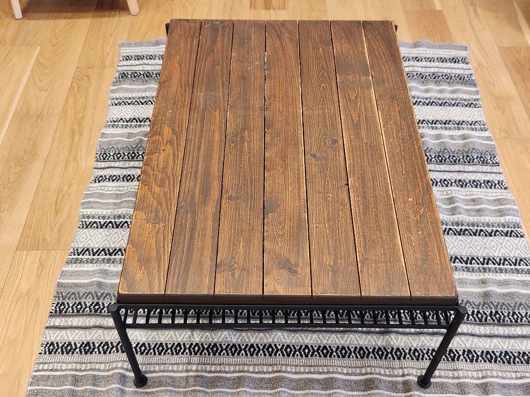 格安提供】東馬 KeLT ヴィンテージ 木製 ローテーブル リビング