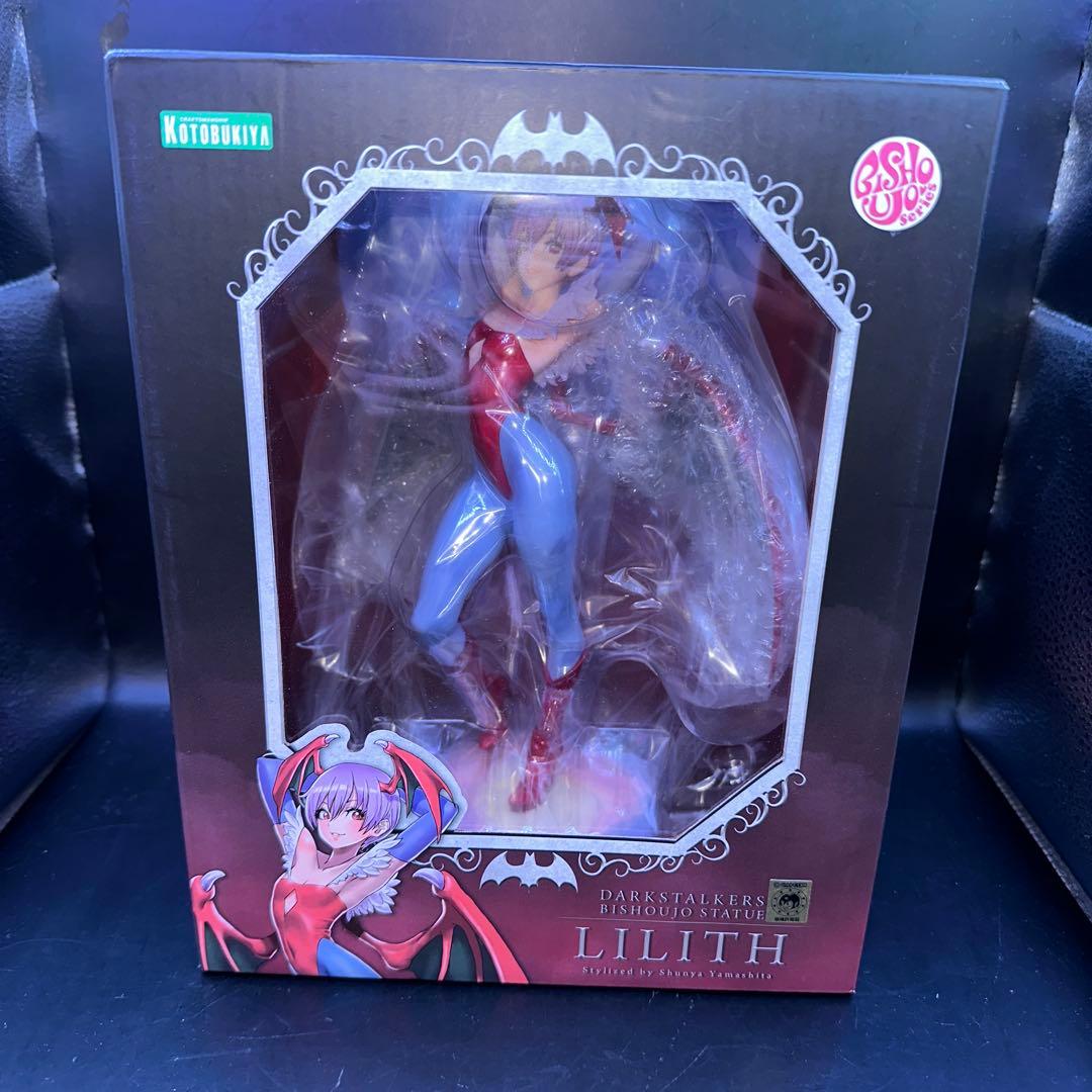 コトブキヤ ヴァンパイヤ美少女 リリス フィギュア Amazon | ヴァンパイア美少女 リリス 1/7スケール PVC製 塗装済み完成