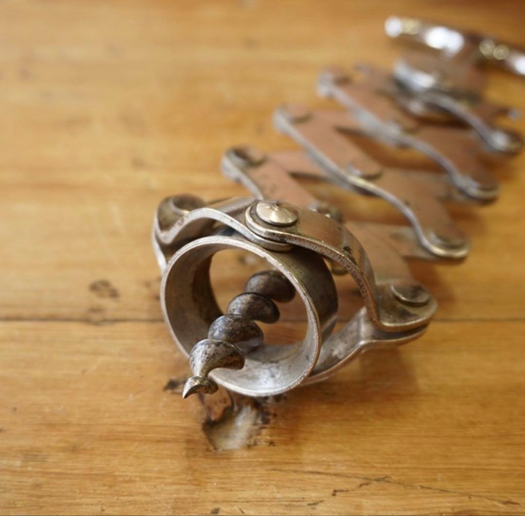 フランス ワインオープナー コークスクリュー ZIGZAG 1939アンティーク