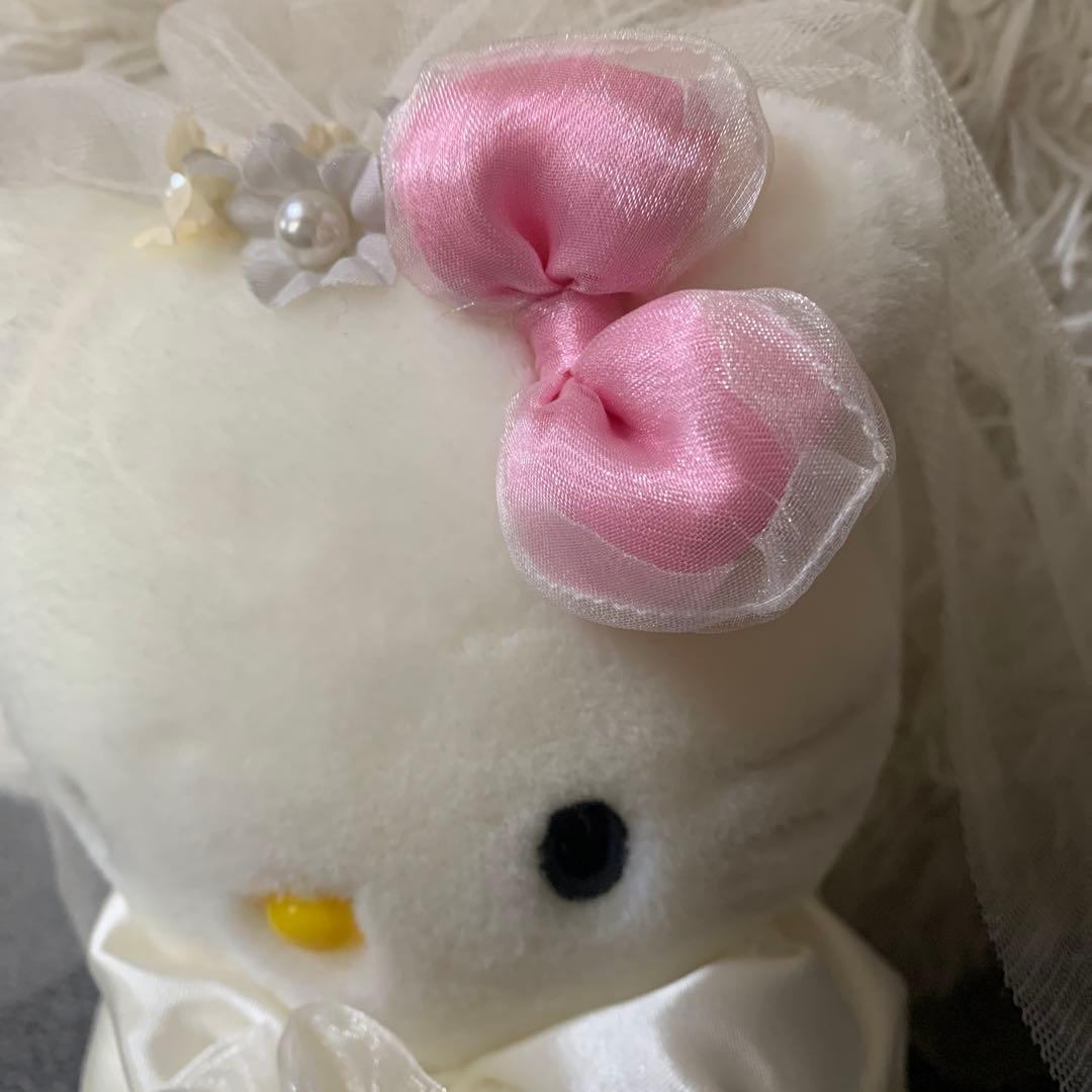ウェディングハローキティ　ぬいぐるみ　サンリオ　1999年　希少