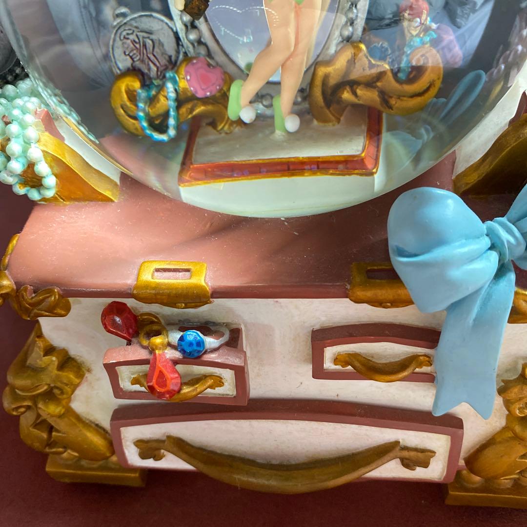 ディズニー ティンカーベル スノードーム オルゴール付き - メルカリ