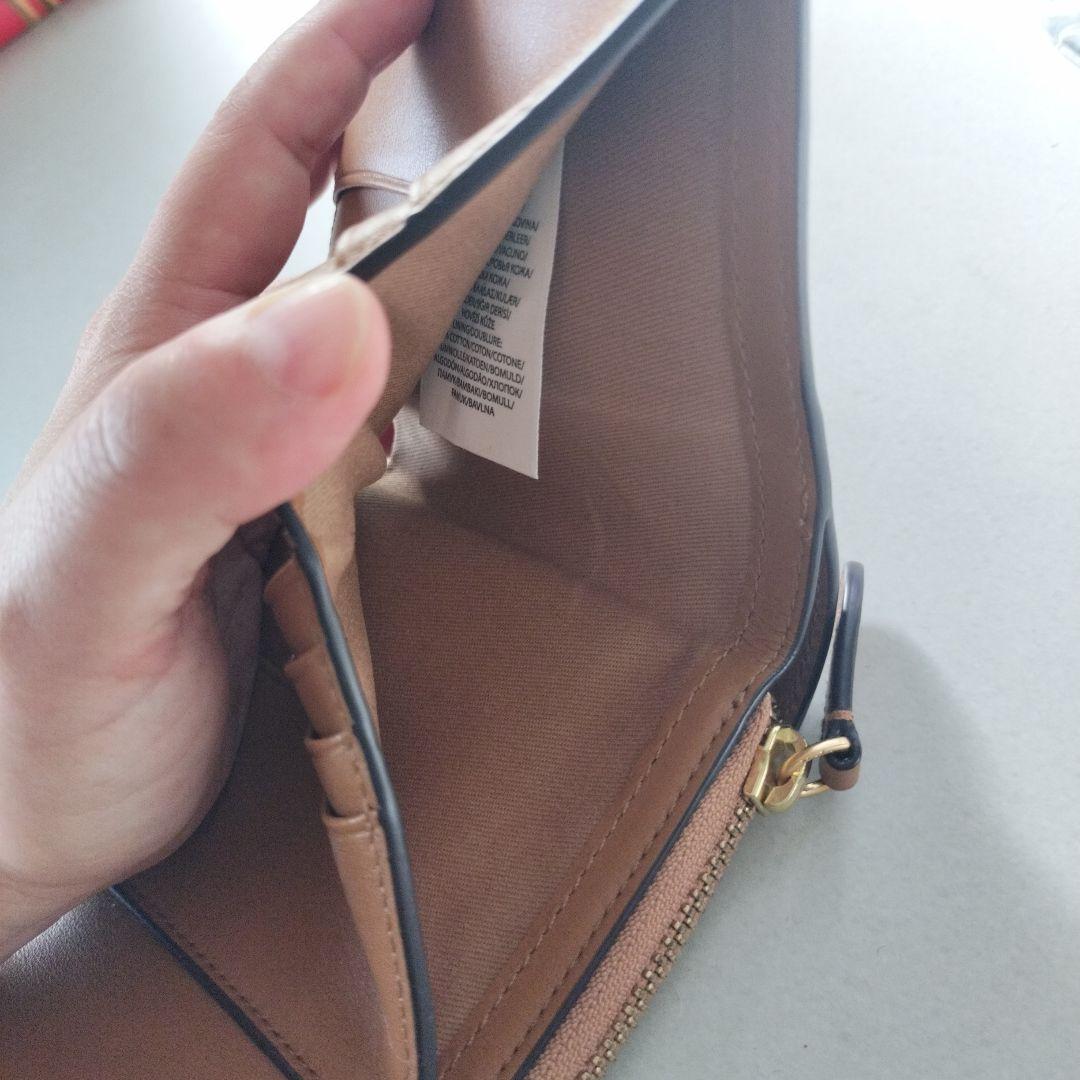 ポロ ラルフローレン 三つ折り財布 Polo ID レザー 小銭入れ