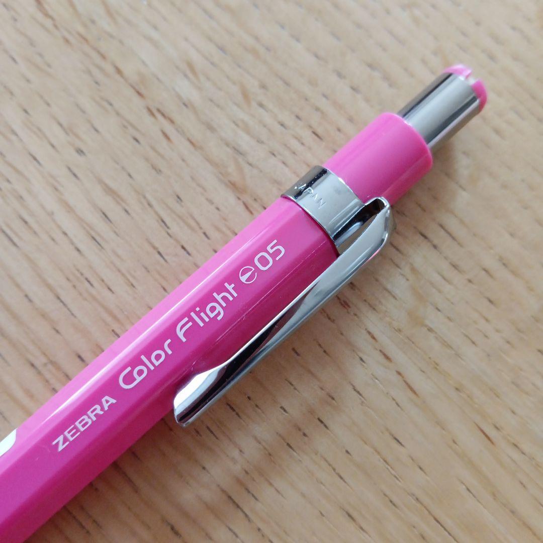 ゼブラ カラーフライト シャープペンシル 0.5mm 限定 Vピンク軸 - メルカリ