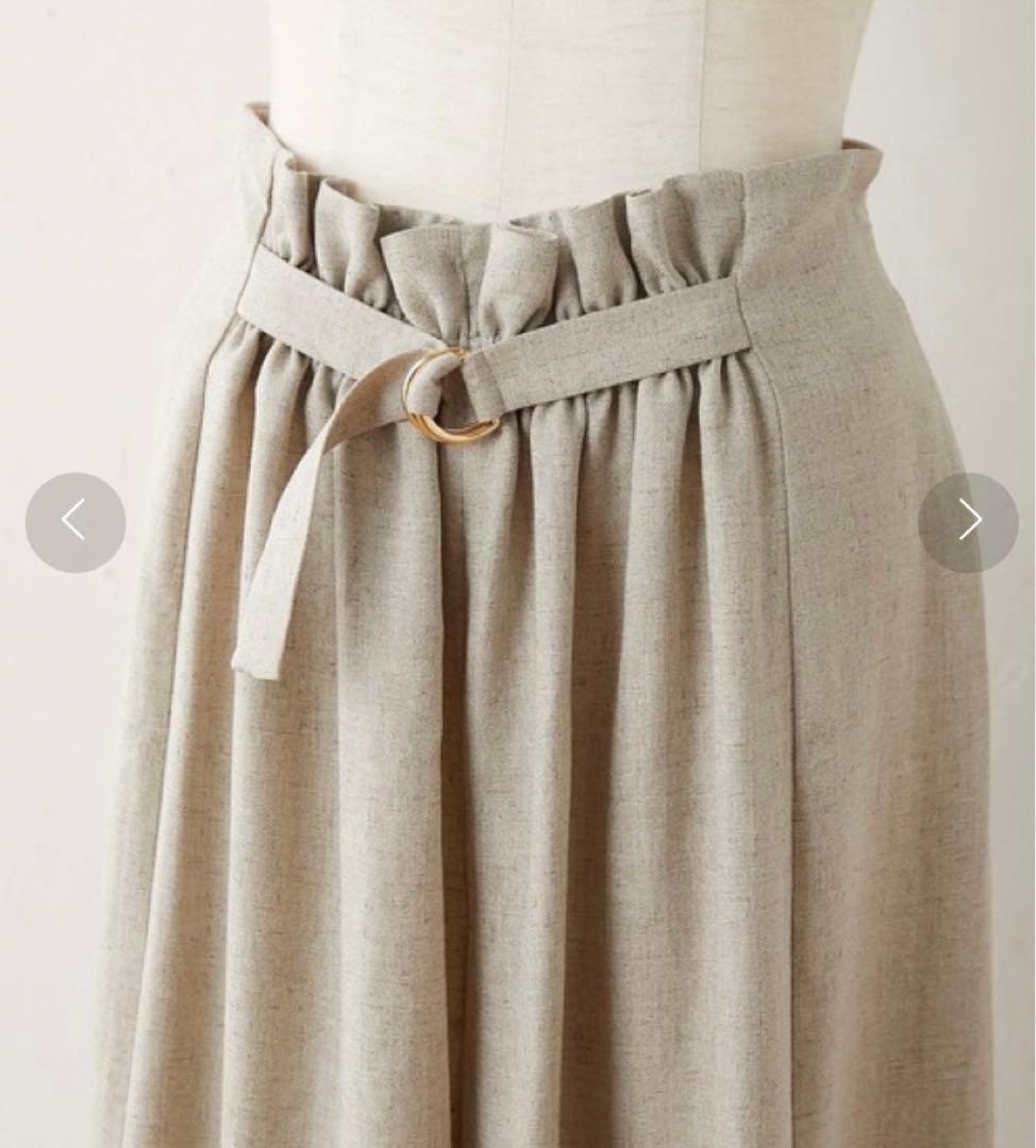 BEARDSLEY 麻調合繊前後パンツ 新品 ビアズリー 麻調合繊 前後パンツ