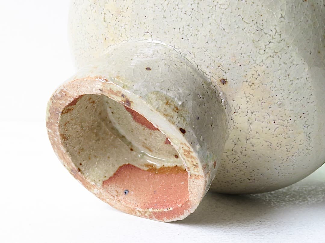 価格変更】高仲健一 作 『粉引祭器』木箱付 李朝 茶碗