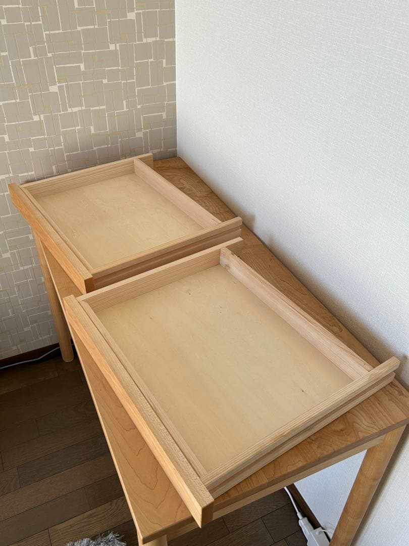 リビングハウス　ナチュラル木製デスク