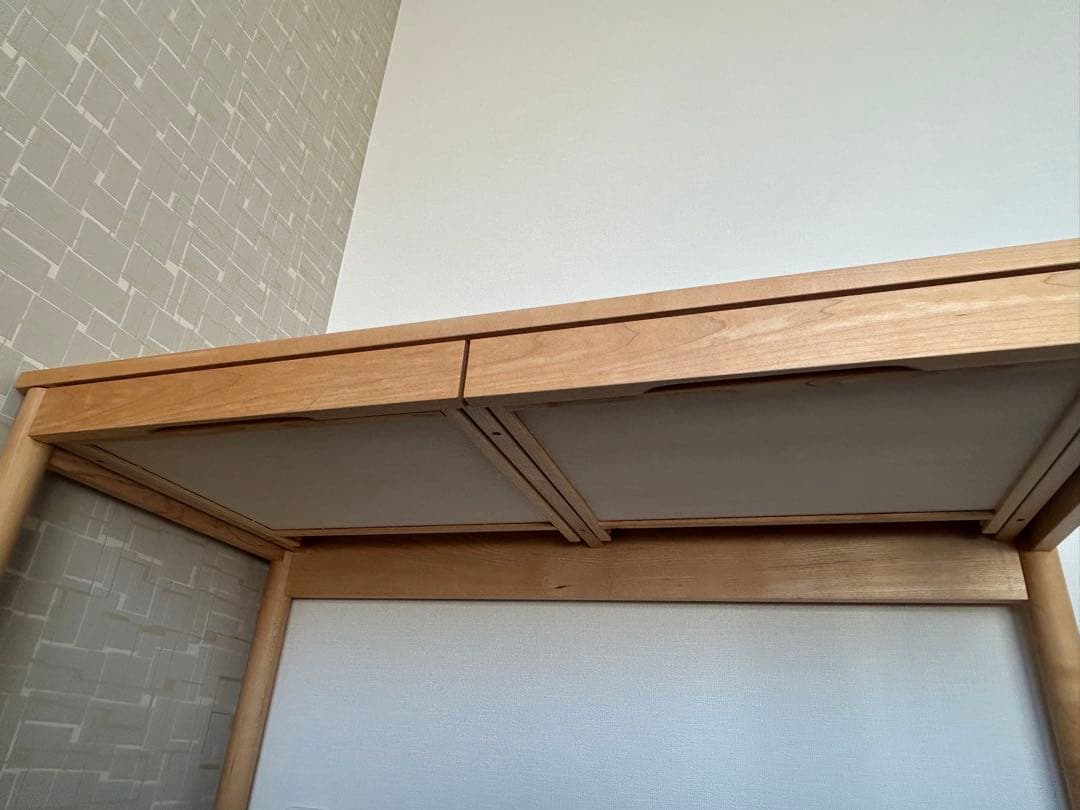 リビングハウス　ナチュラル木製デスク