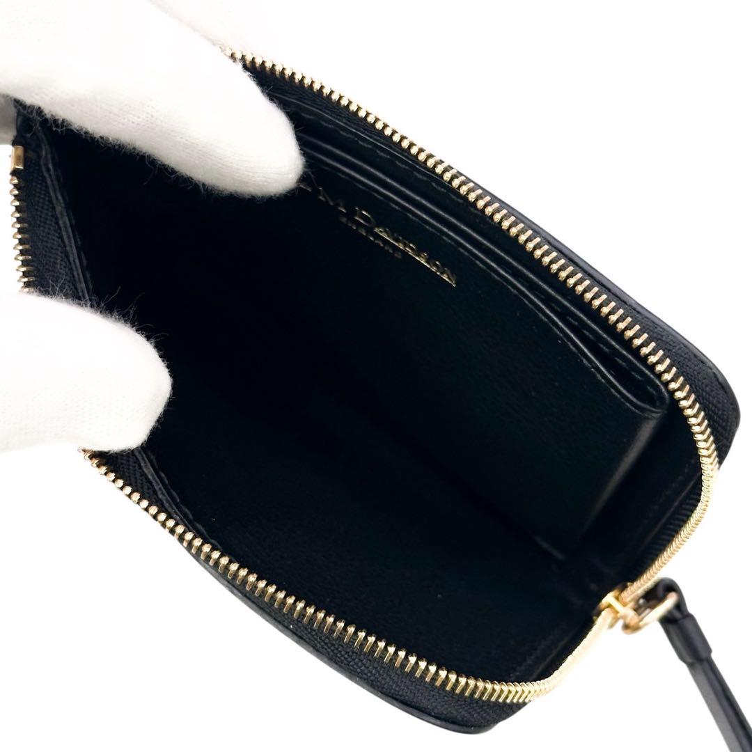 未使用に近い ジェイアンドエムデヴィッドソン ケース 財布 小銭入れ 黒色