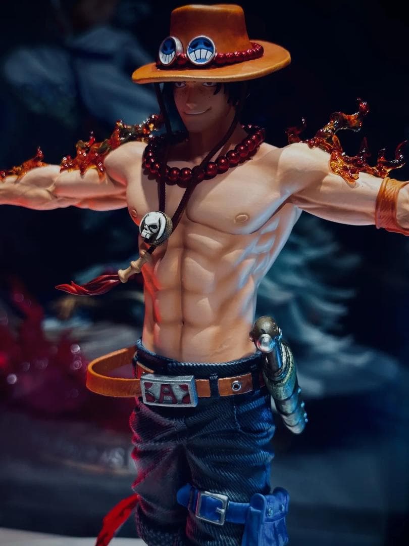 ワンピース ポートガス・D・エース フィギュア ガレージキット LX