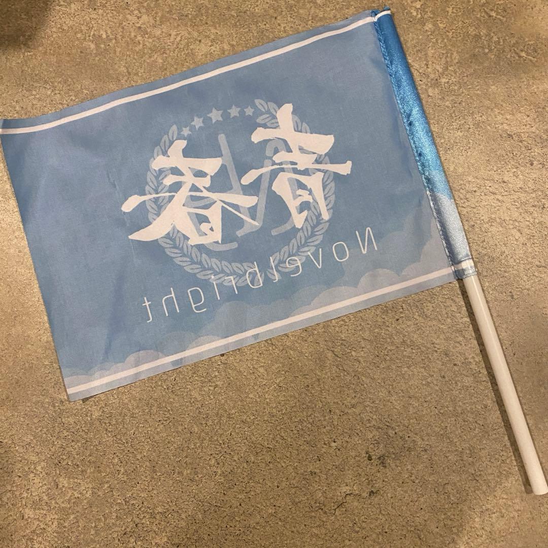 Novelbright 旗 青春 ライブグッズ 青