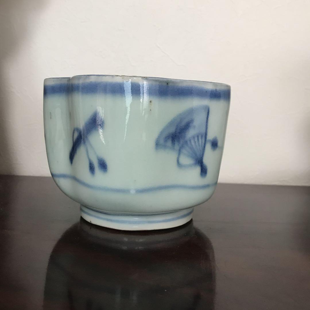 茶道具　火入　景徳鎮　古染付