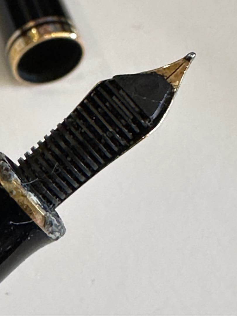 ペリカン 万年筆 14C 585 F ケース付き　PELIKAN