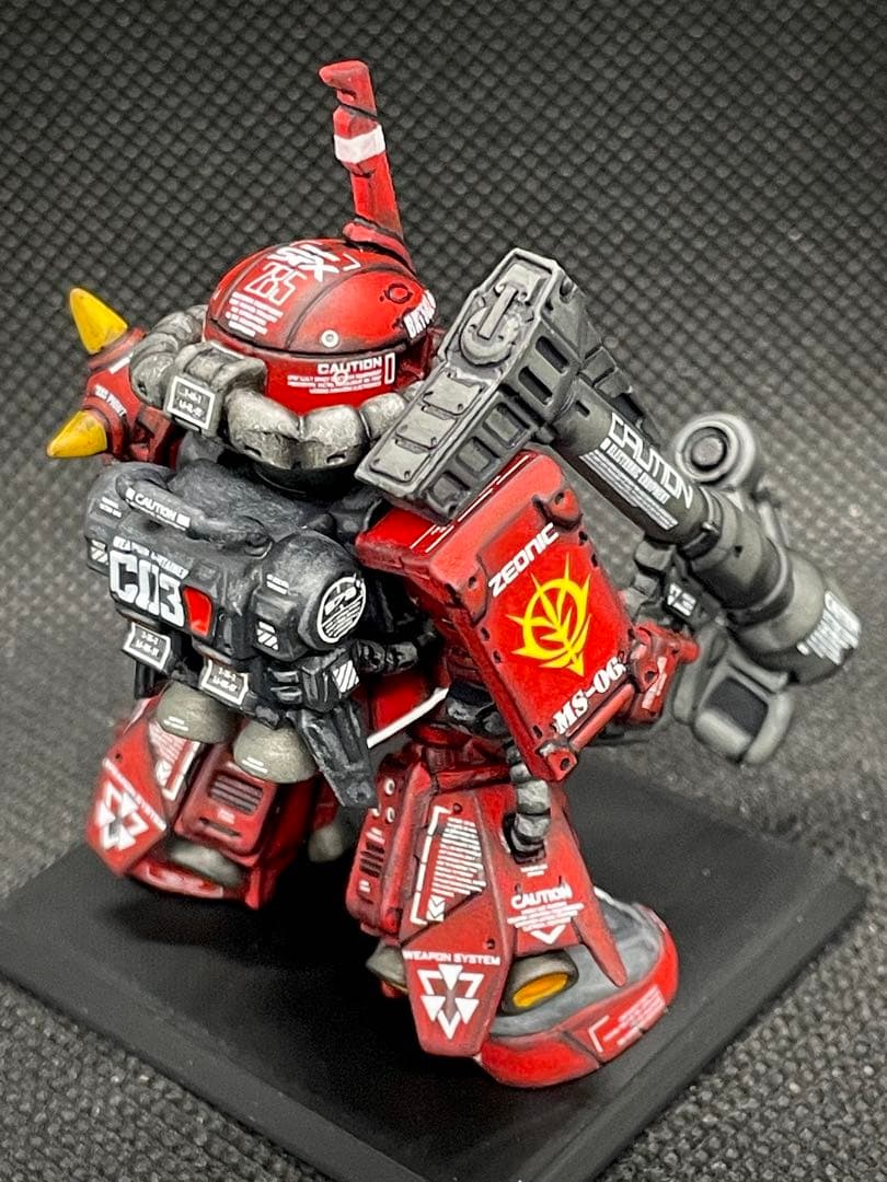 【送料無料/匿名配送】ガンダムコンバージ ザクIIジョニーライデン機 リペイント