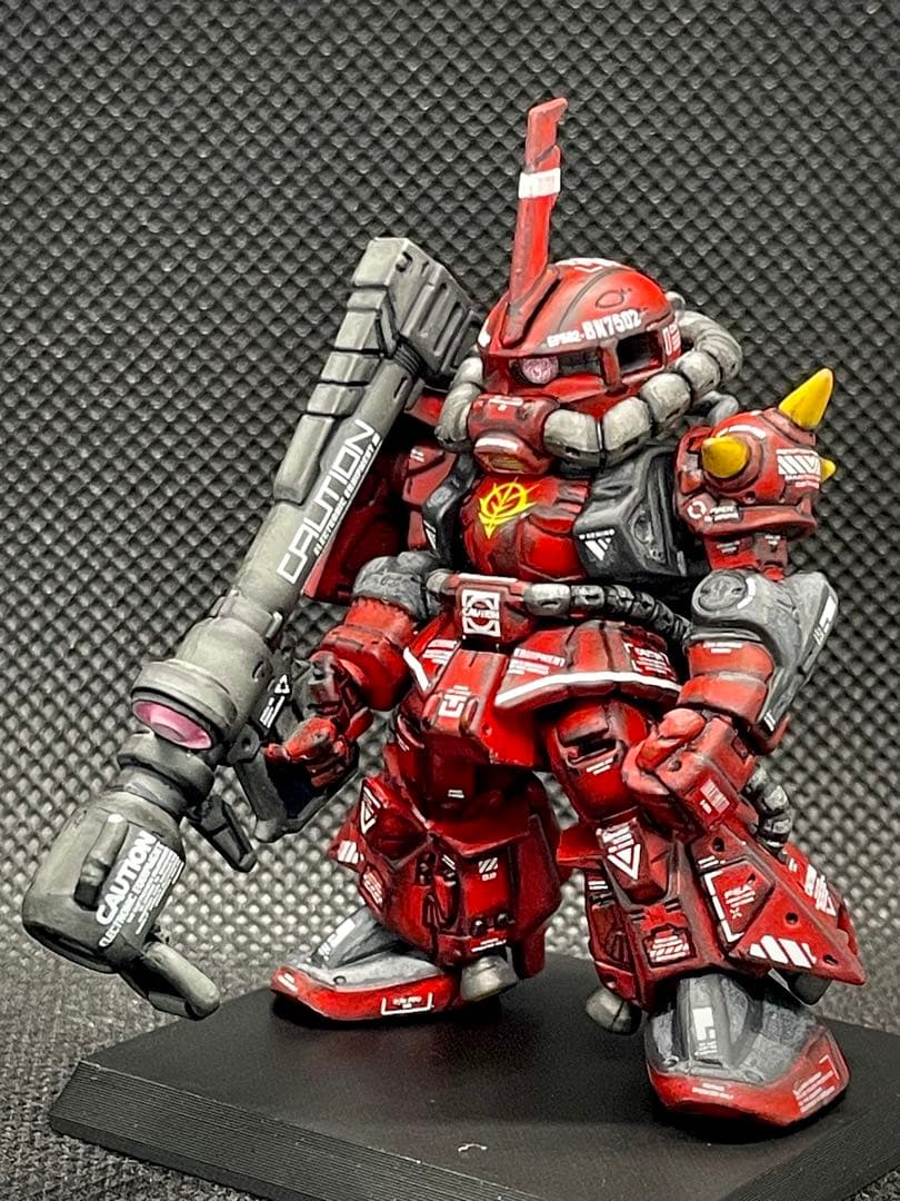 【送料無料/匿名配送】ガンダムコンバージ ザクIIジョニーライデン機 リペイント