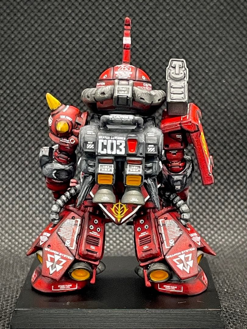 【送料無料/匿名配送】ガンダムコンバージ ザクIIジョニーライデン機 リペイント