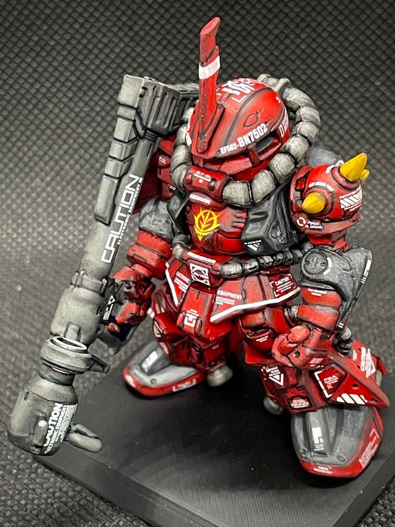 【送料無料/匿名配送】ガンダムコンバージ ザクIIジョニーライデン機 リペイント