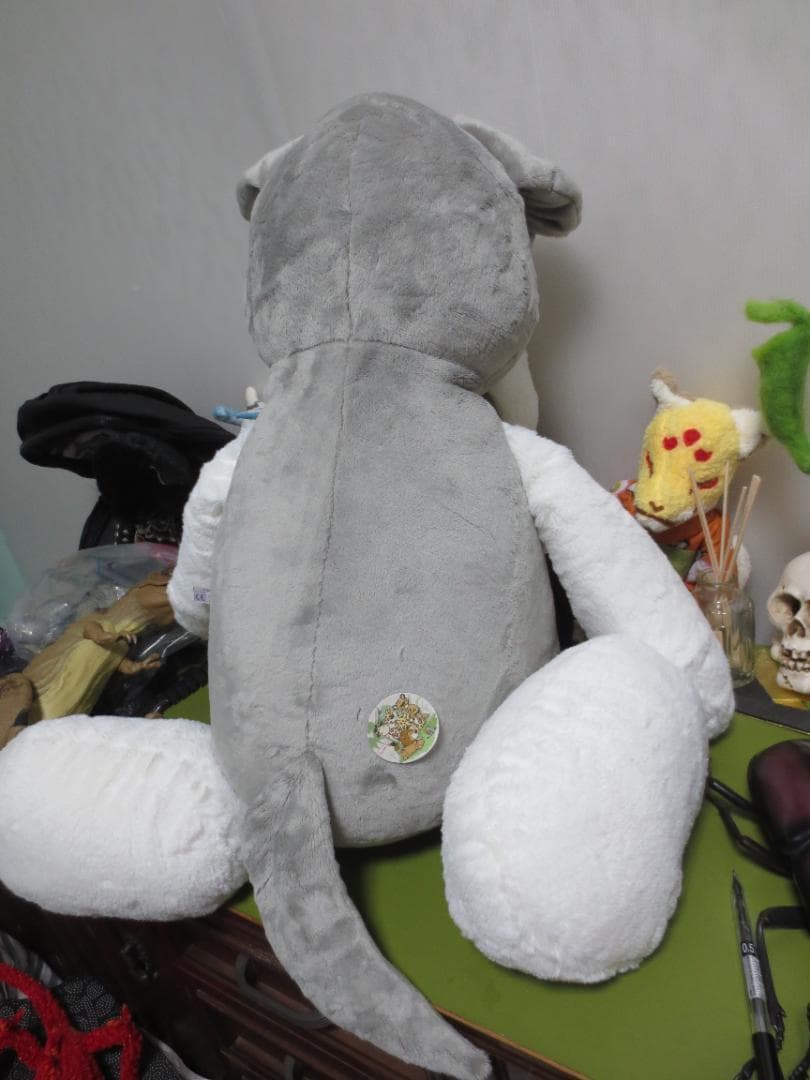 【限定品】NICI　ニキ　シュナウザー　ぬいぐるみ　驚愕！80㎝！正規品