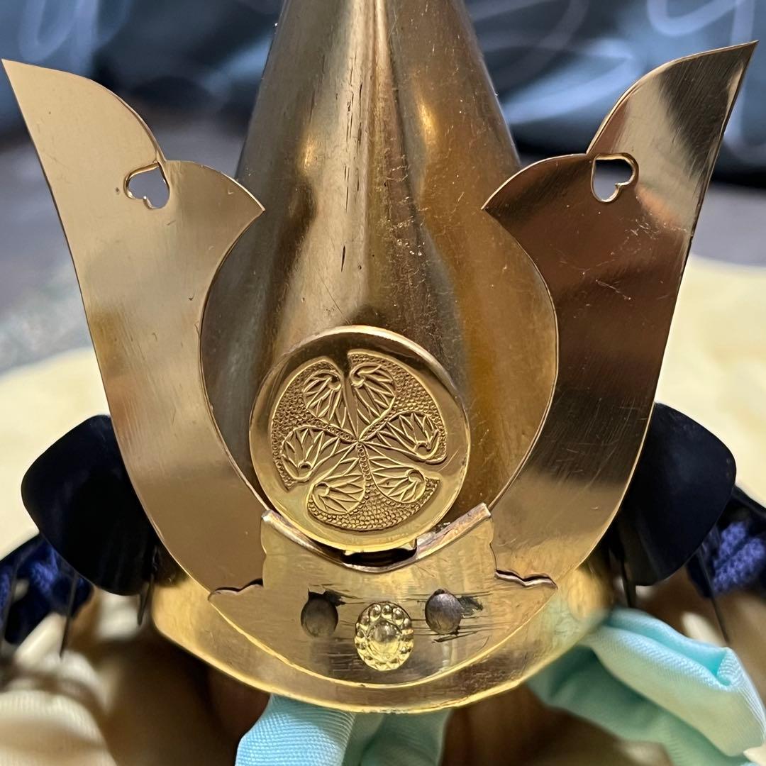 甲冑師 加藤一冑 長烏帽子兜 徳川家綱 戦国武将 兜 置物