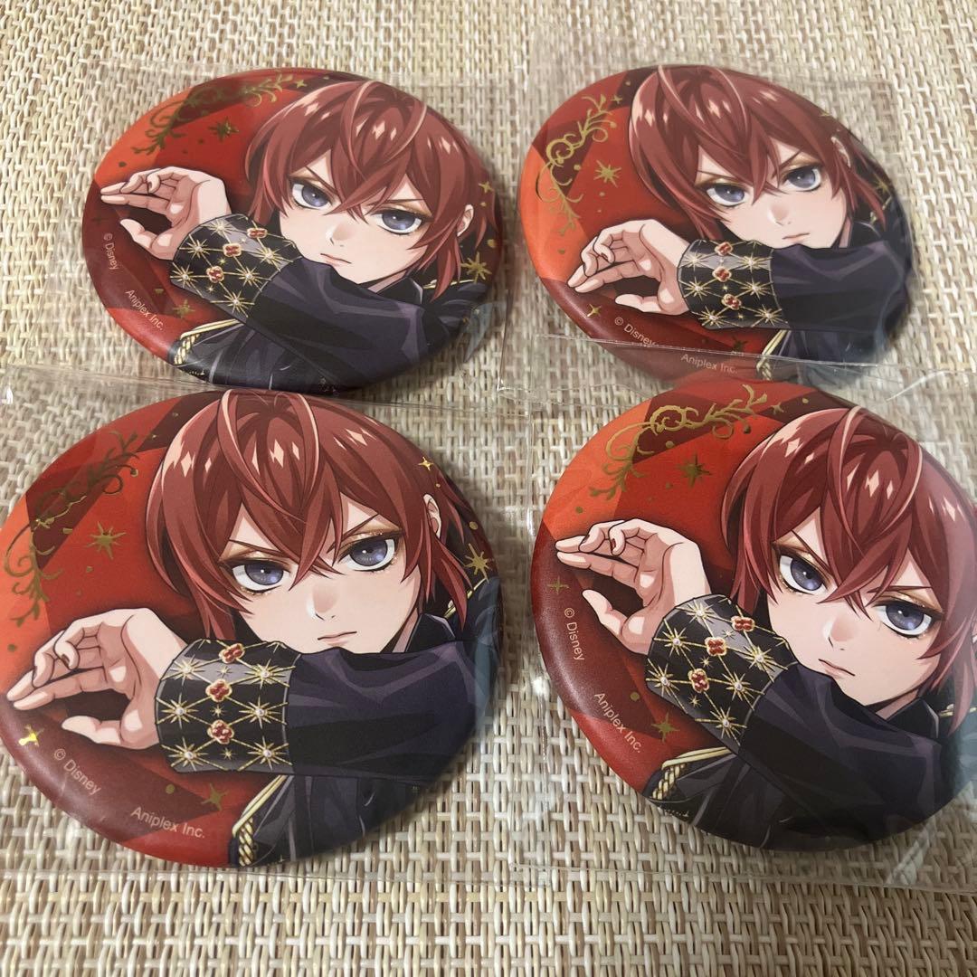 ツイステ ブレイジングジュエル リドル・ローズハート 缶バッジ - メルカリ