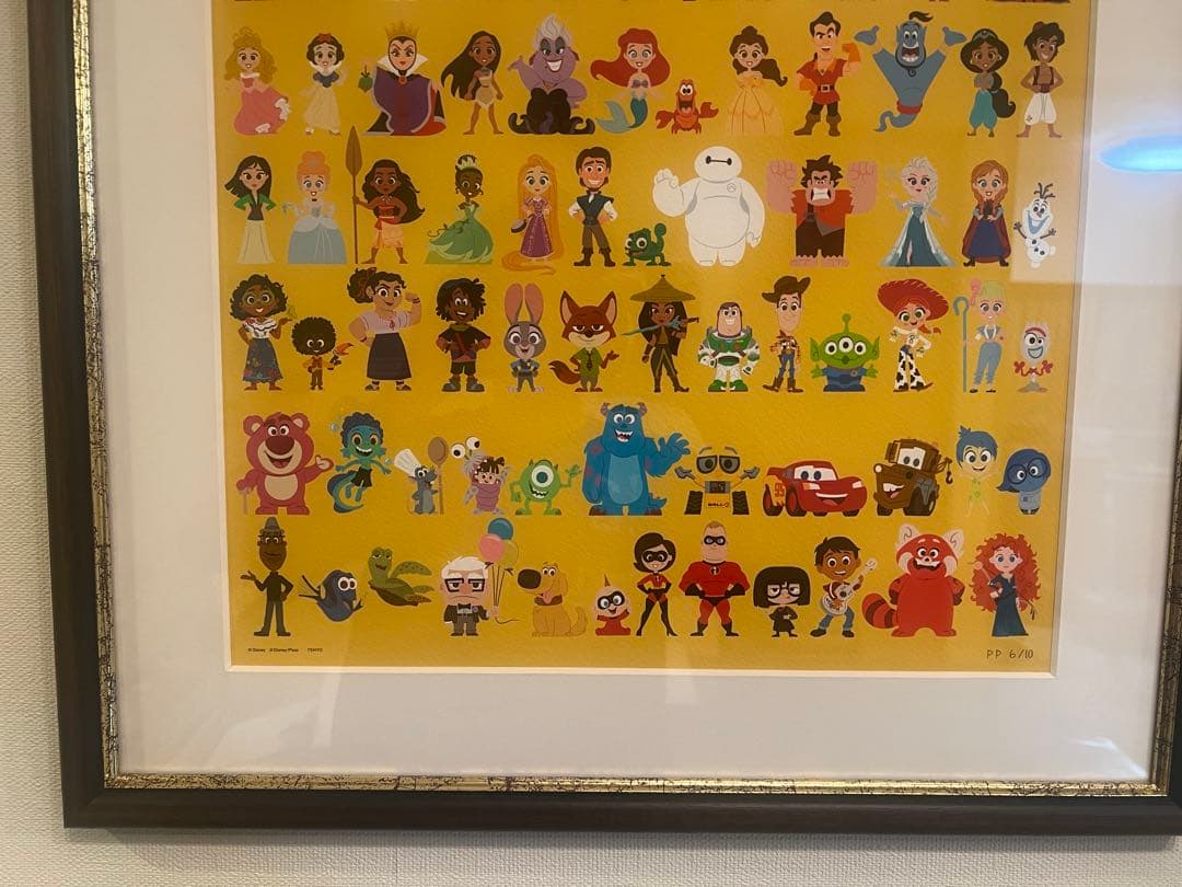 disney100周年 ディズニー絵画 世界限定100枚＋α