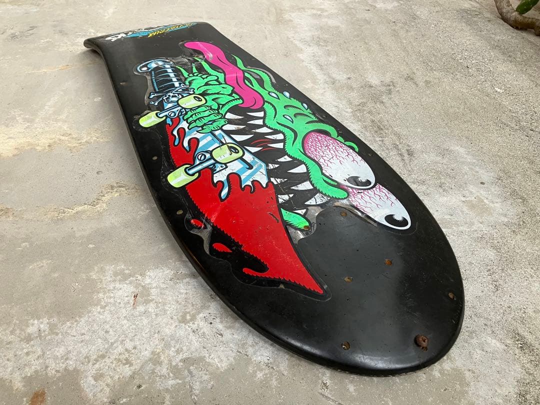 【当時物】SANTACRUZ FOAM DECKS オールドスクール デッキ