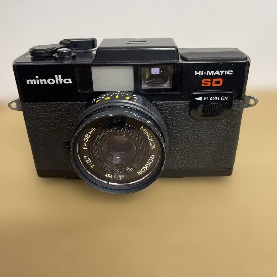 MINOLTA Hi-Matic SD コンパクトカメラ - メルカリ