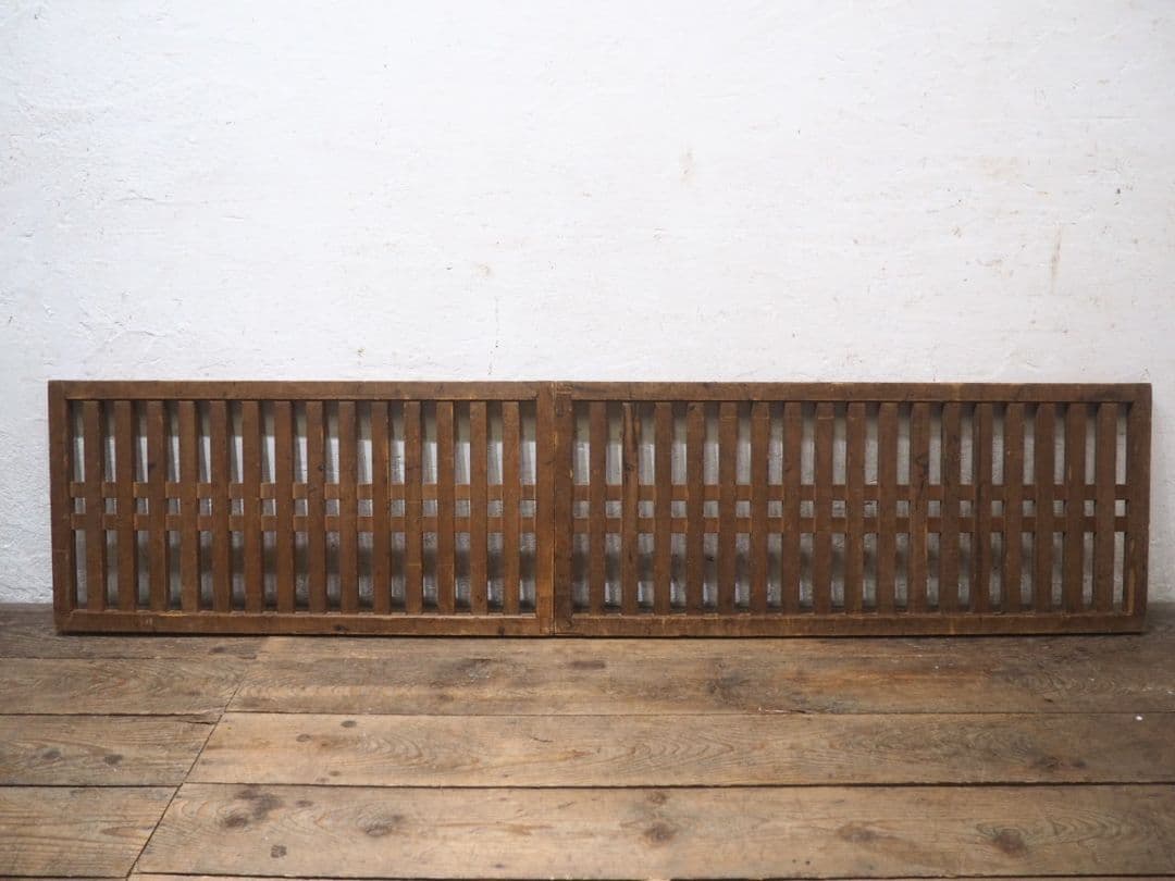 1226 アンティーク 帳場格子 間仕切り 衝立 結界 骨董 レトロ インテリア