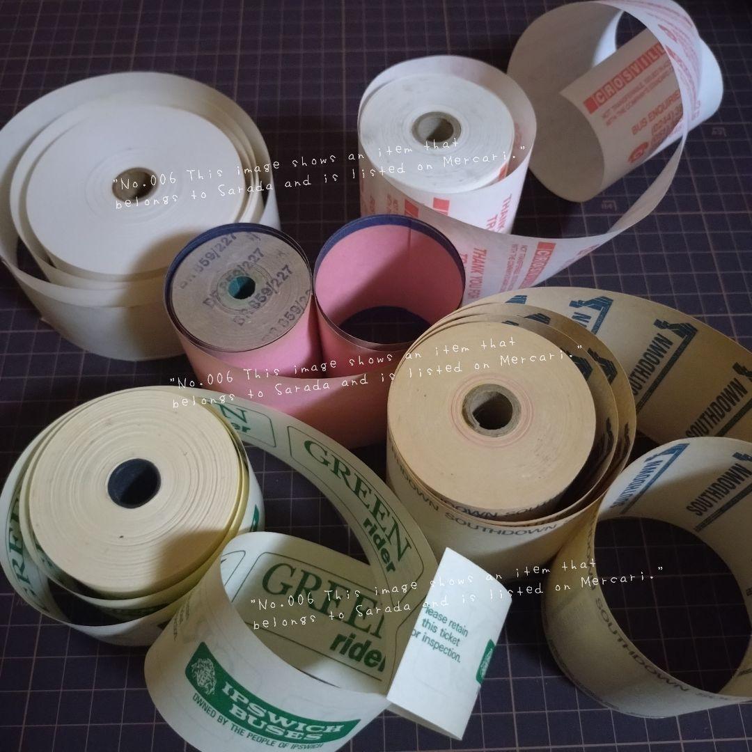 006　手元で大切にしていたロールチケット