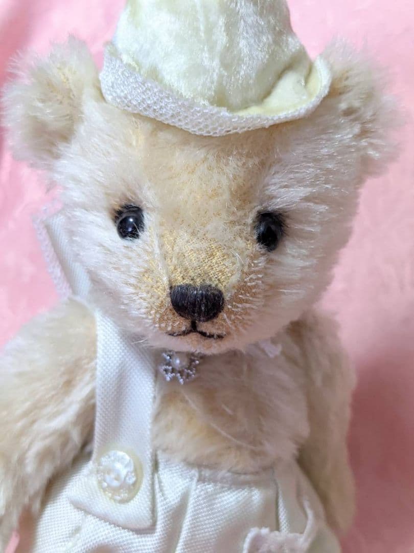 テディベア作家♥丸山いくこ♥テディベア♥ウェディングベア