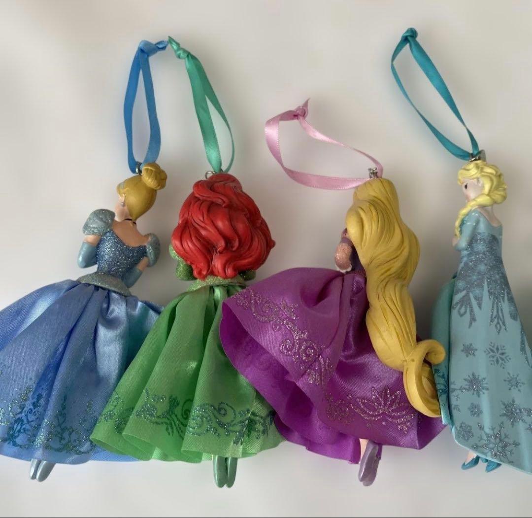ディズニーストア　プリンセス　クリスマスオーナメント　2018年　7体セット