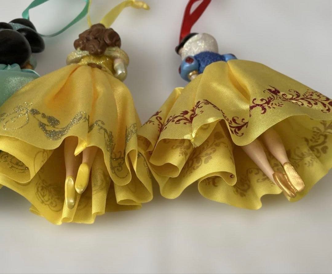 ディズニーストア　プリンセス　クリスマスオーナメント　2018年　7体セット