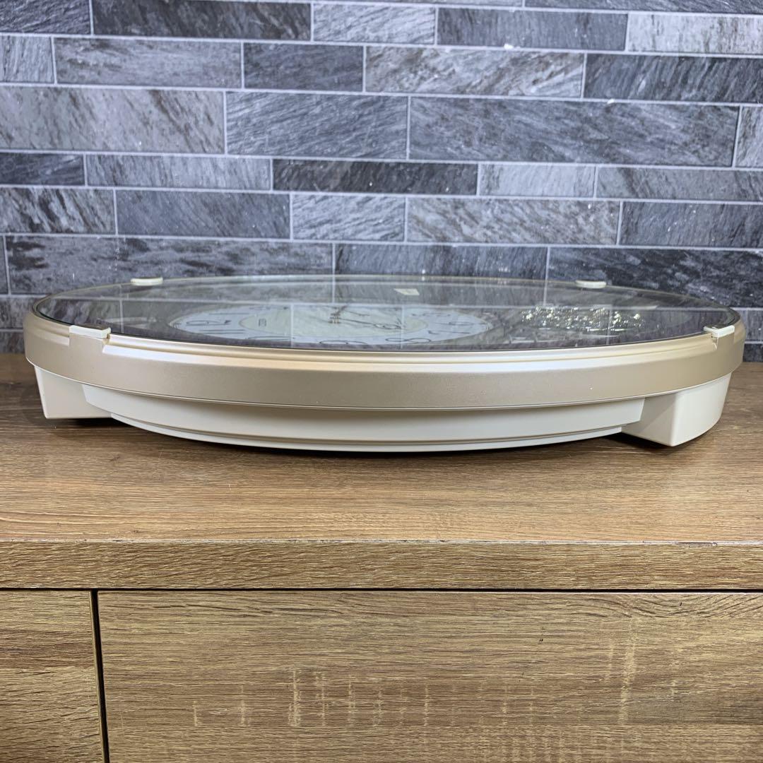 生産終了品　CITIZEN　電波掛時計 パルミューズクイーンダムN 4MN484