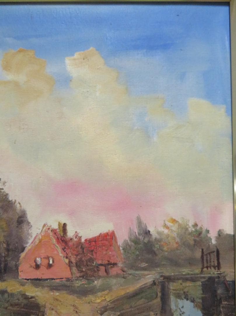 G.？.Hollander　「side Harmony」　油彩F10号