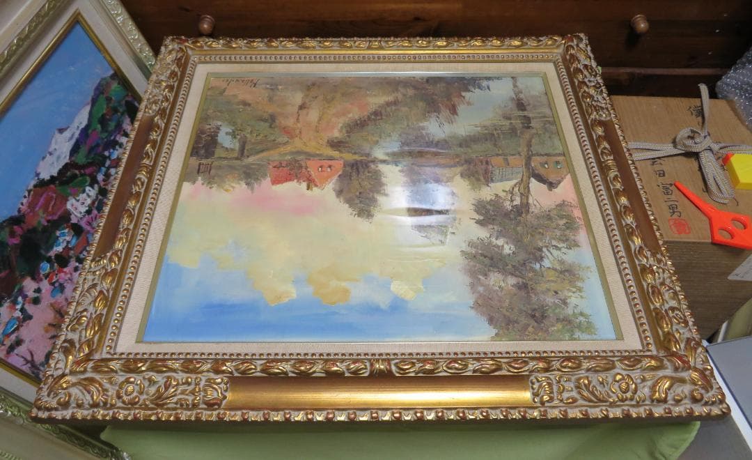 G.？.Hollander　「side Harmony」　油彩F10号