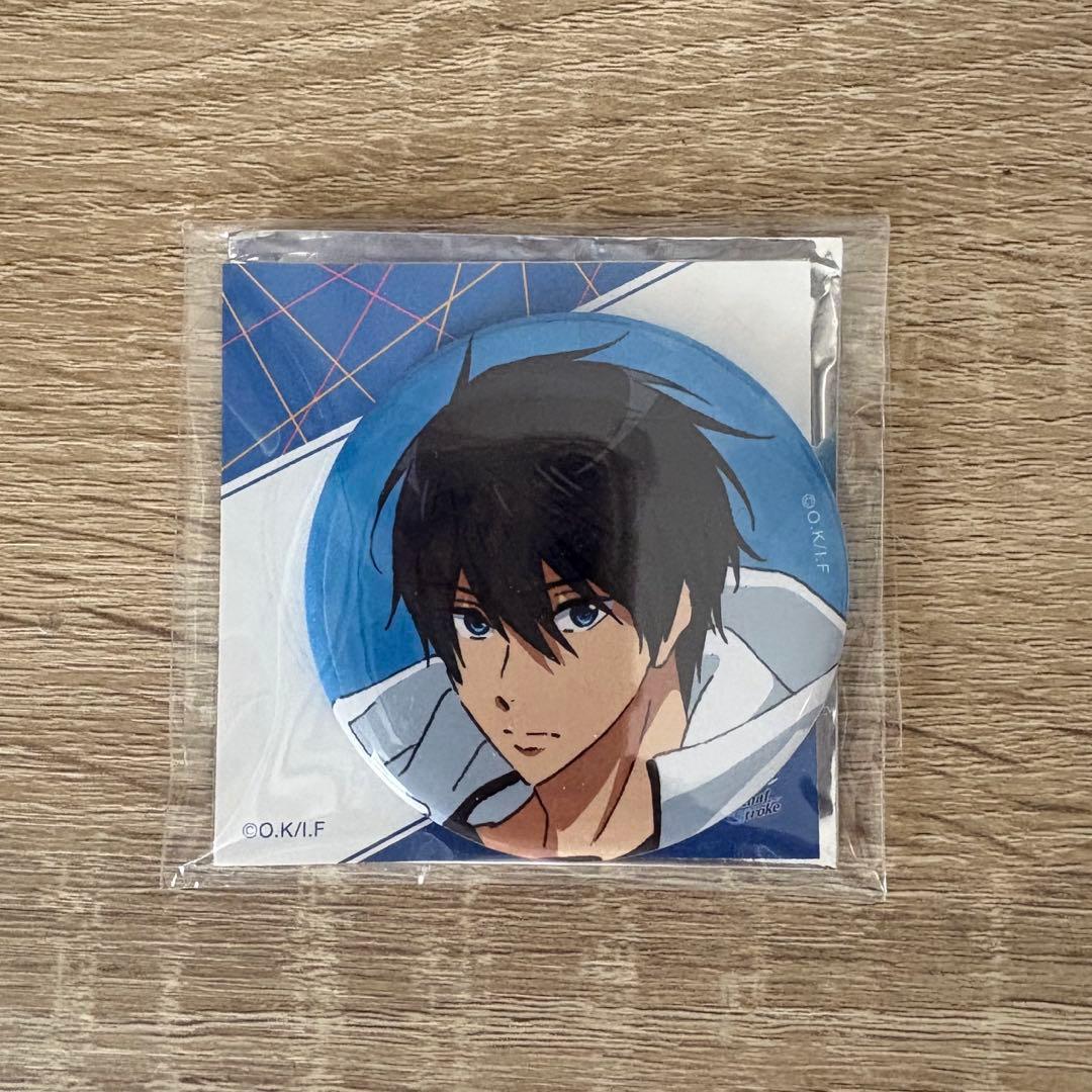 七瀬遙 Be Free! 缶バッジ - メルカリ