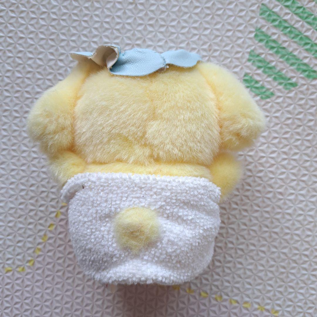 ポムポムプリン　バスタオル　黄色　ぬいぐるみ　キーホルダー　お風呂