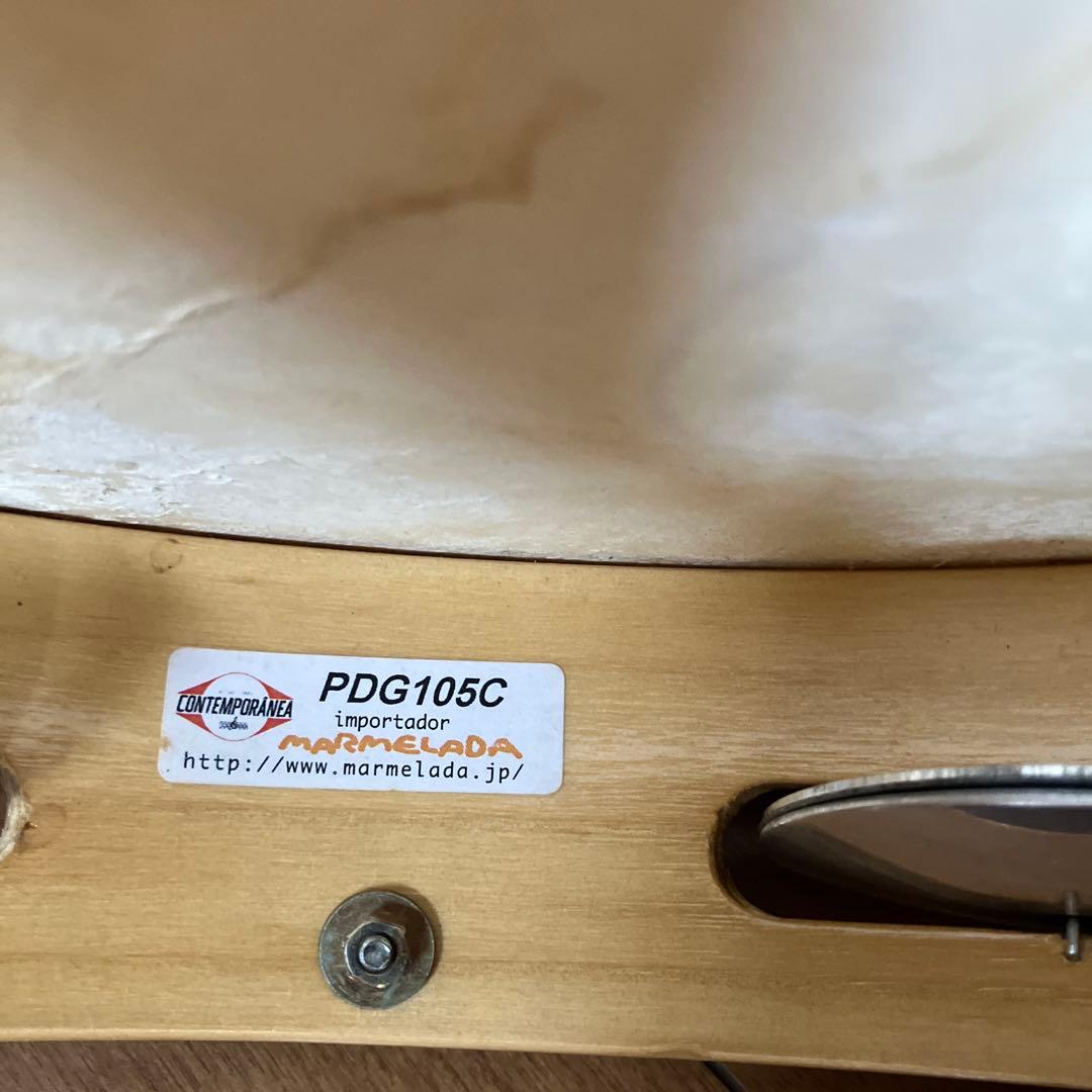 GINGA パンデイロ タンバリン PDG105C｜ブラジリアンタンバリン