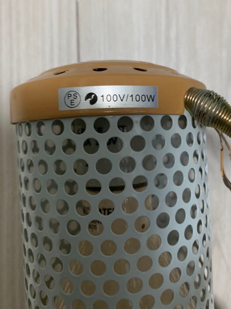 マルカンペット用セラミックヒーター100W（ 1個）＋40W（2個）計3個