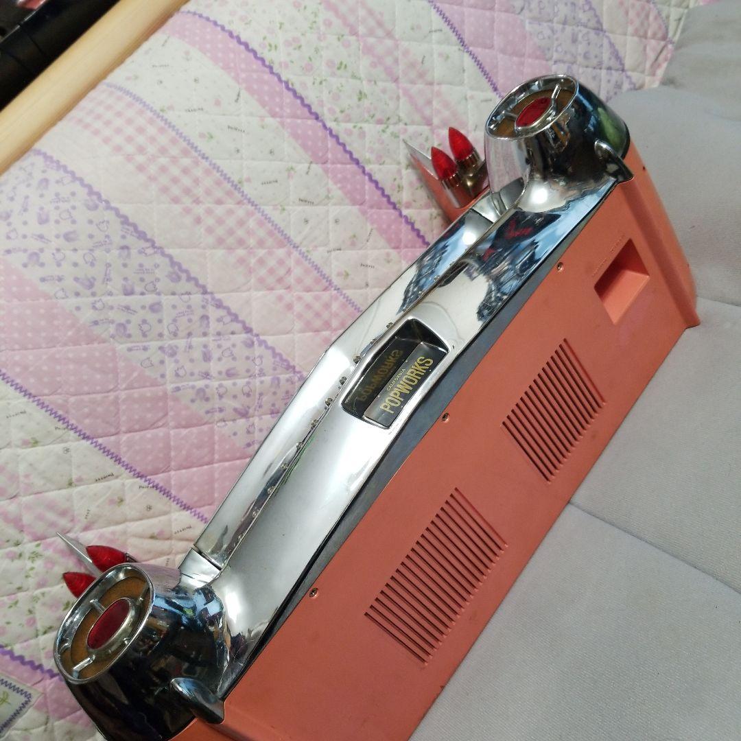 希少 レア キャデラック ラジカセ POPWORKS 59年式 入手困難