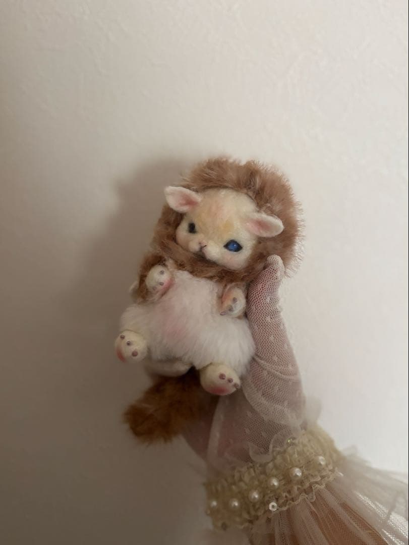 アートドール No.062 バンビこねこ幻獣 羊毛フェルト