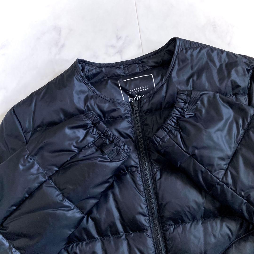 マッキントッシュフィロソフィー britec インナーダウンスタンドカラーコート