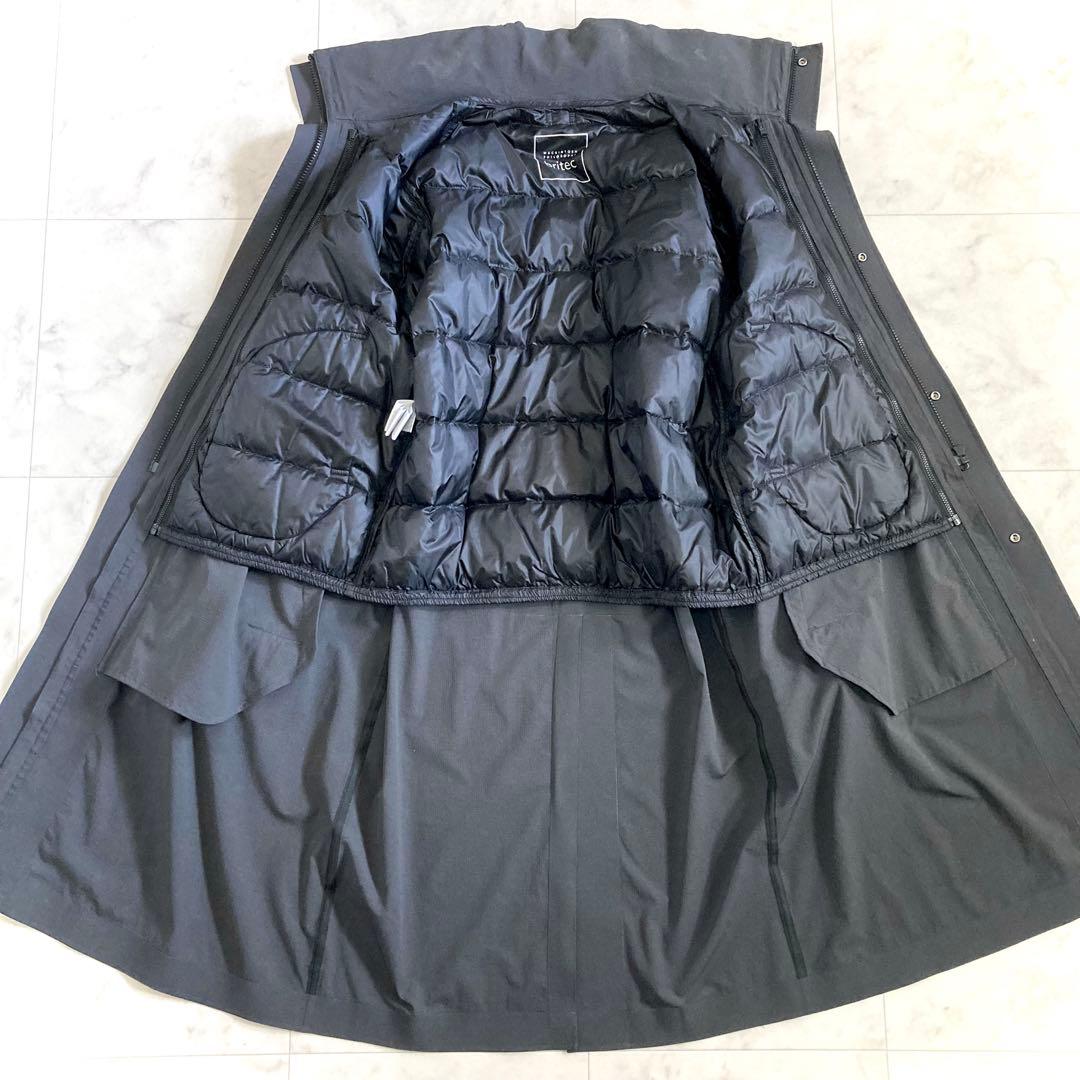 マッキントッシュフィロソフィー britec インナーダウンスタンドカラーコート