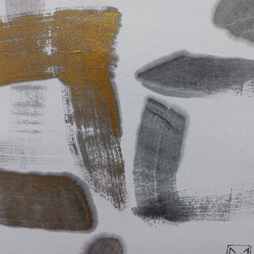 【値下げ】墨アート　‘’均衡‘’(10%OFF※12/31迄)