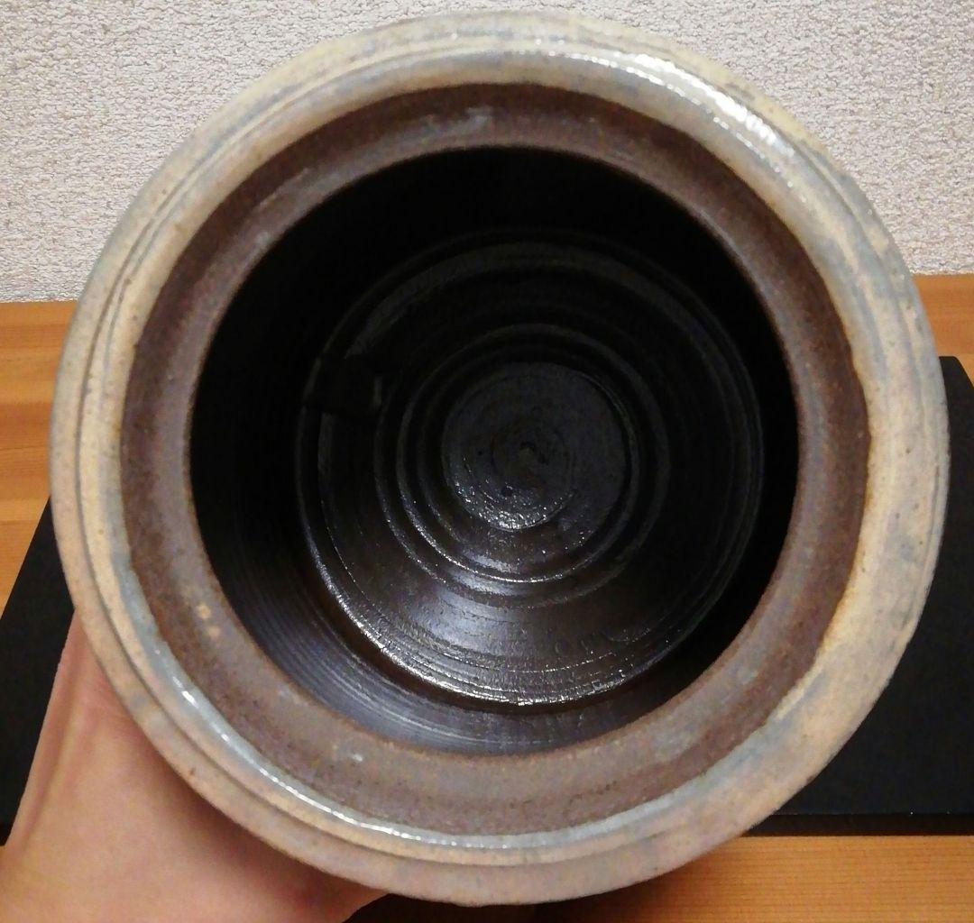 市野豊治作 白丹波 箆目 水指 共箱 共布 略歴付 茶道具 - メルカリ