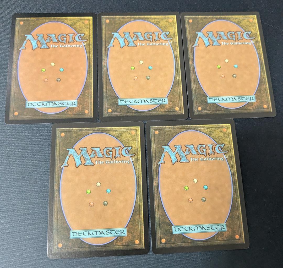 MTG Foil 基本土地5種(平地/島/沼/山/森) Secret Lair