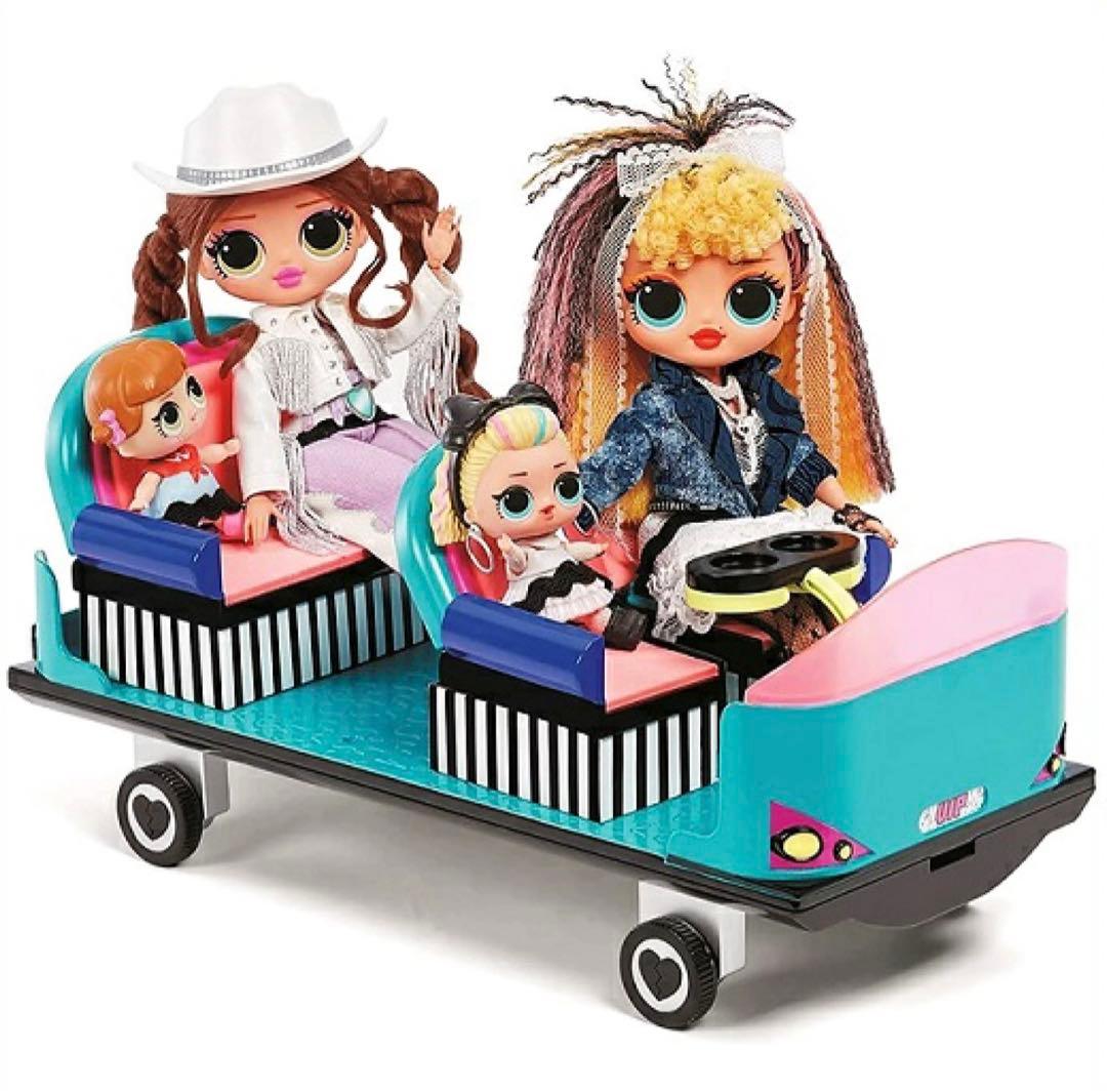 LOL サプライズ OMG リミックス 4-in-1 プレーン プレイセット