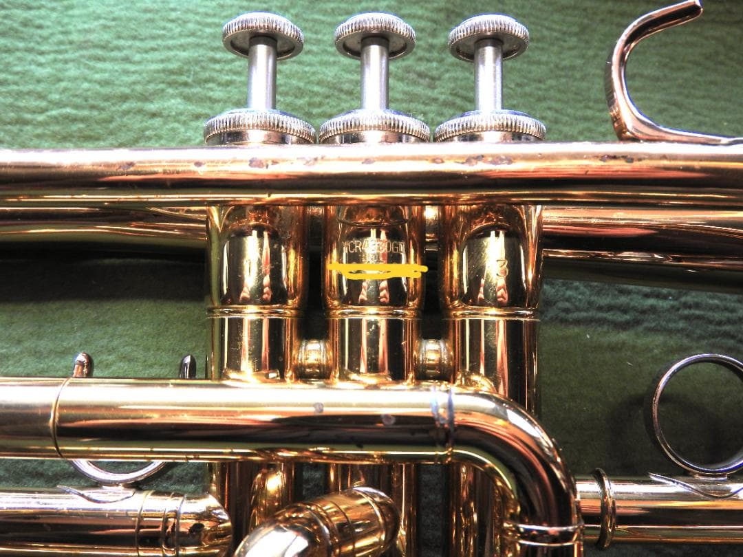 ヤマハコルネット YCR-4330GII ゴールドブラスベル