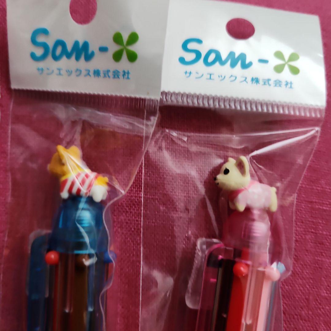 サンエックスわんわんわんこわんこ学校6色ボールペン4本セット