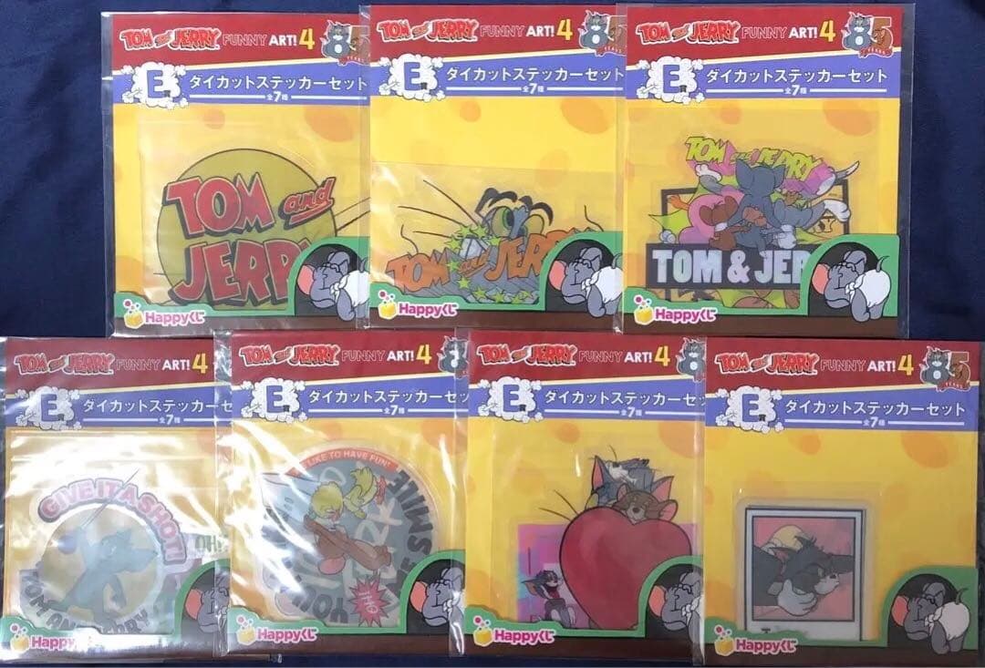 トムとジェリー　Happyくじ FUNNYART!4 全賞フルコンプリートセット