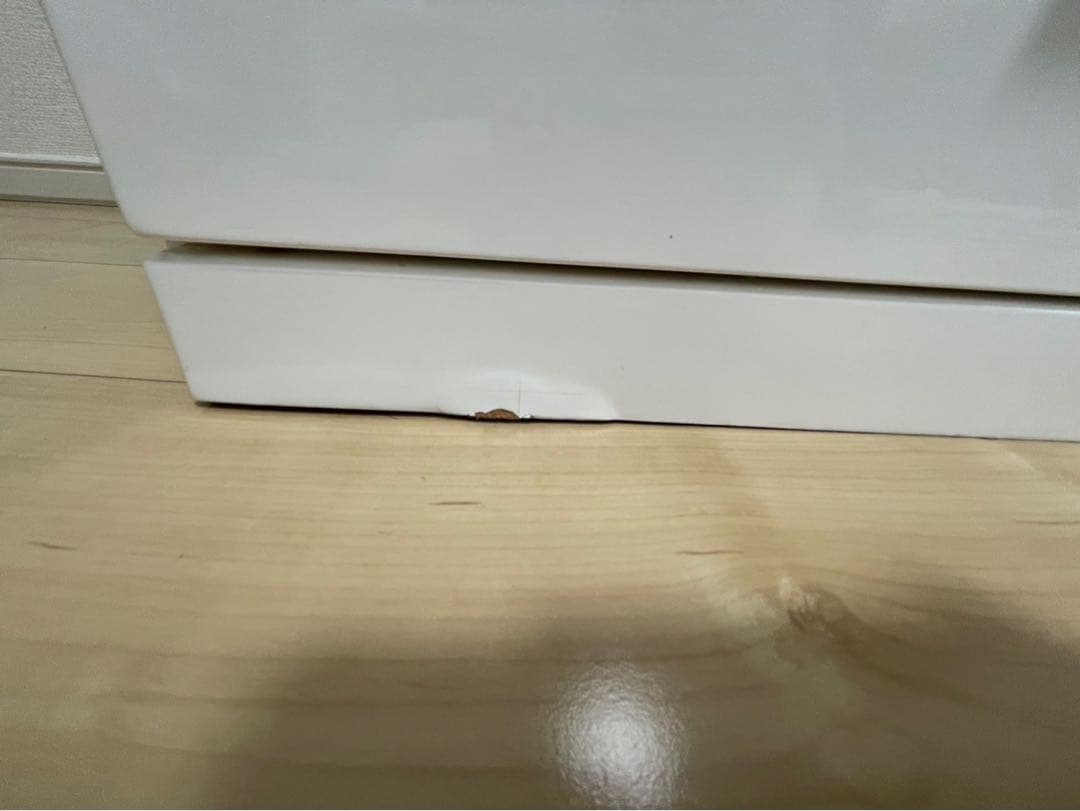 ブラウン　シャープ冷蔵庫 8年使用